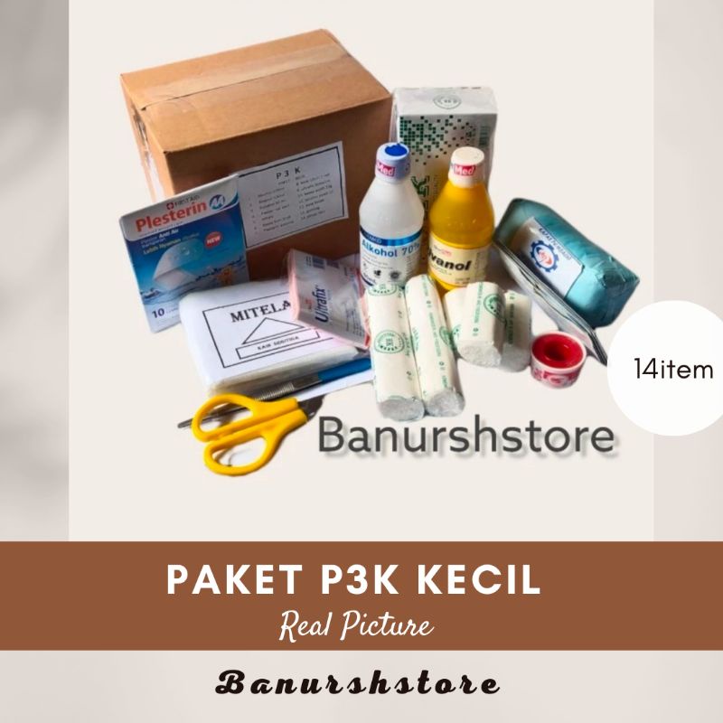 Paket hemat p3k lengkap / isi kotak P3k
