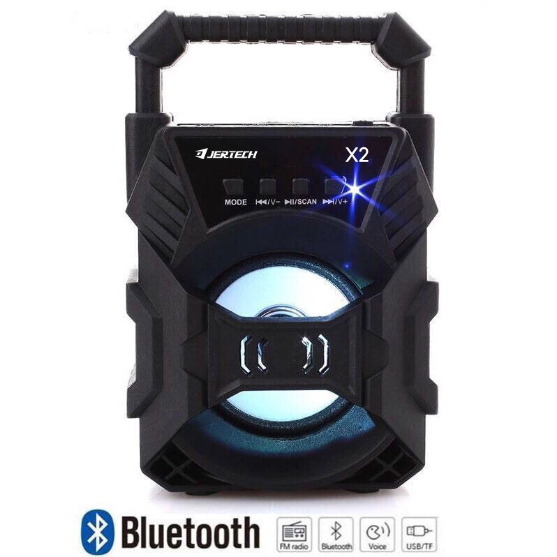 Speaker Bluetooth Portable Karaoke 3&quot; Type X2 Free Microphone - XOBOX