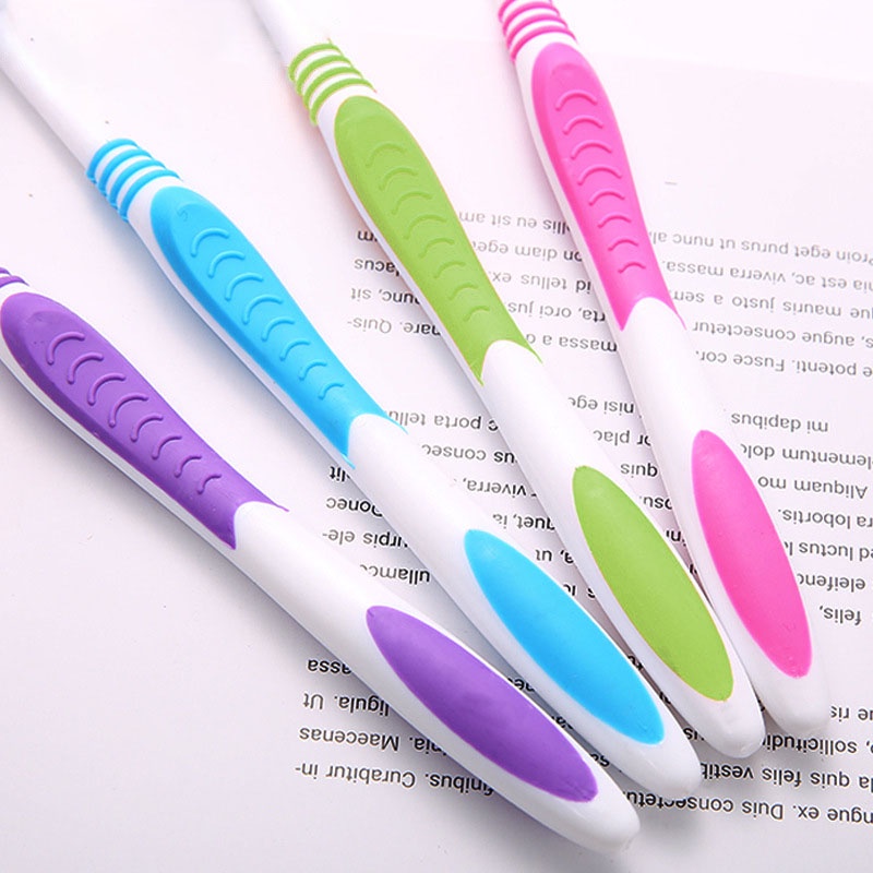 Sikat Gigi YS1 Dengan Bulu Halus dan Lembut Cotton Toothbrush Double Care Sensitive 1 Set Isi 4PCS - fw88