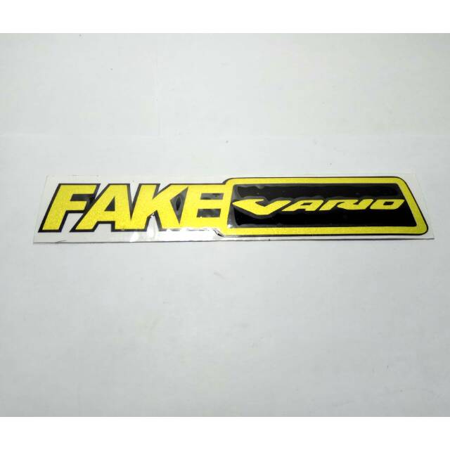 STIKER FAKE VARIO