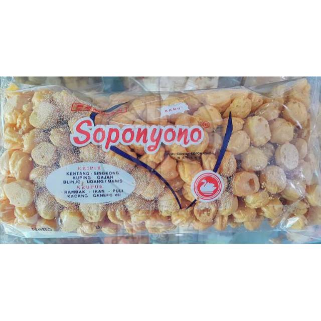 

SOPONYONO Camilan kering Kue Soes / Sus Kering Mini