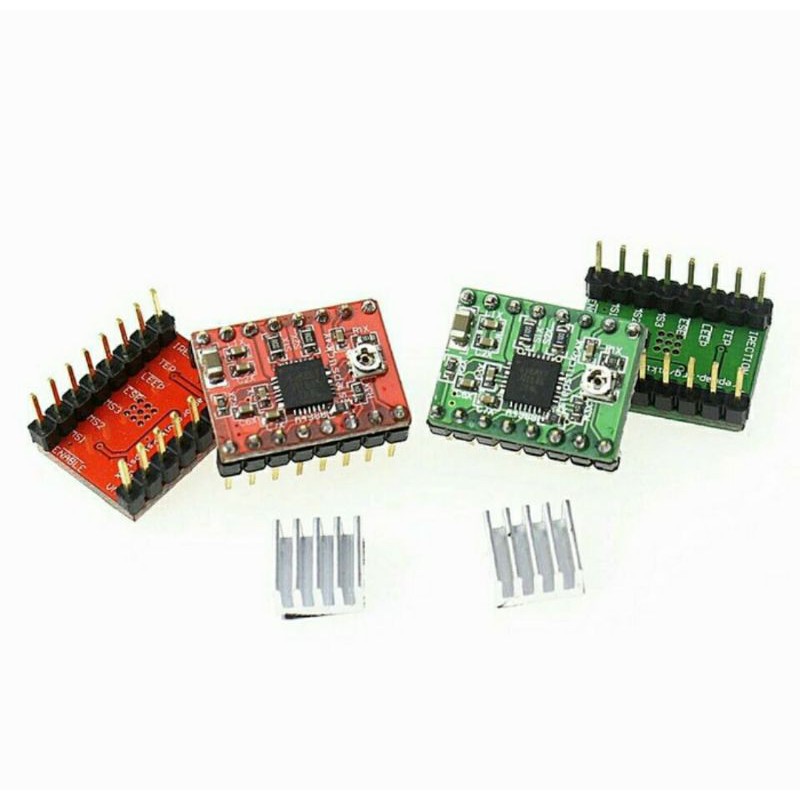 Reprap Stepper Driver A4988 Stepper Motor Driver Module with Heatsink