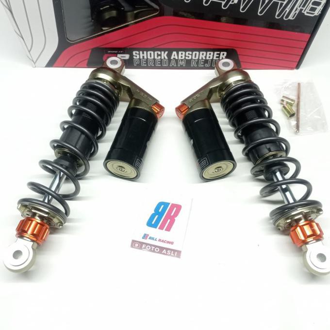 Shockbreaker Shock Ride It Gp Premium Double Click 320 Mm - Merah Bill14 Ayo Beli