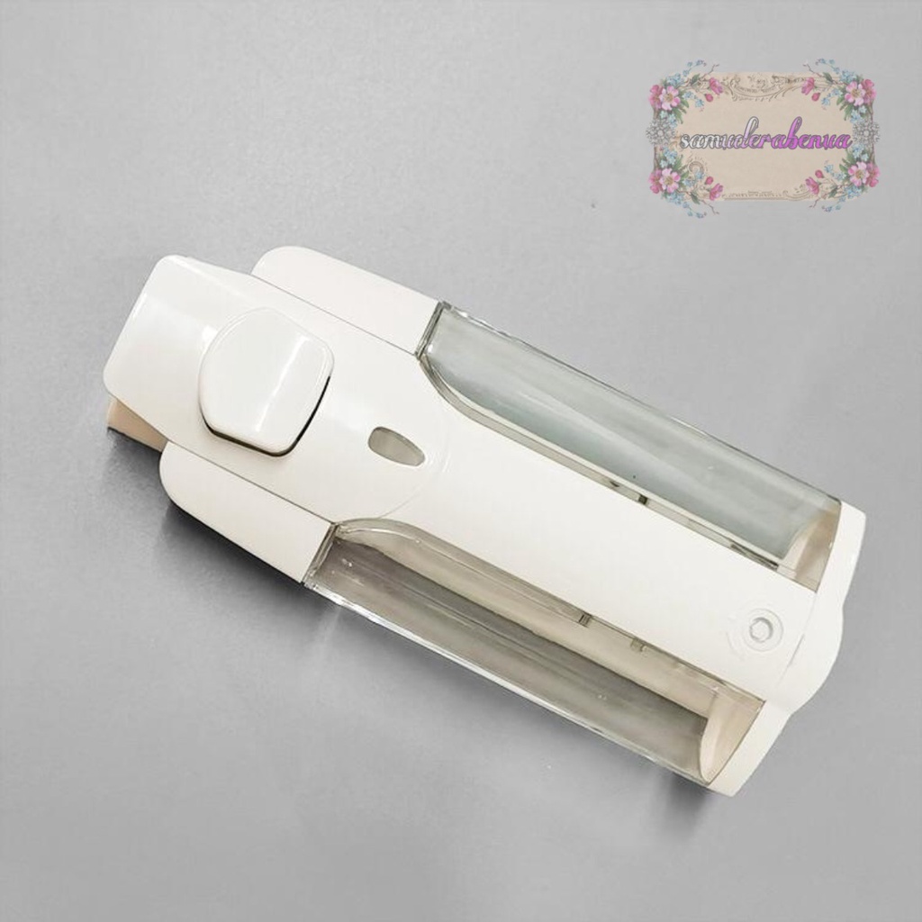 RT86 Tempat Hand Soap Washing hand Dispenser Sabun Cair Single Key Lock Tube Double 1 Tabung Dinding WC SB3468