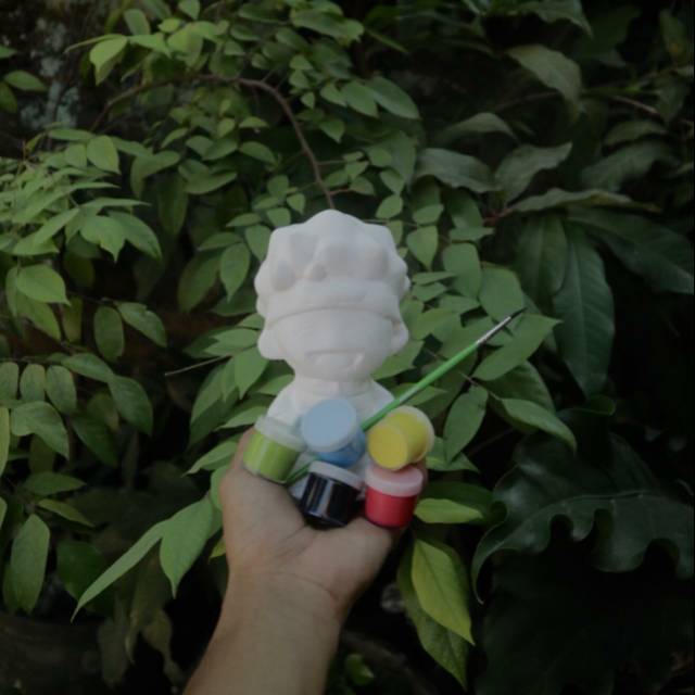 CELENGAN MEWARNAI ,PATUNG MEWARNAI MOTIF NARUTO