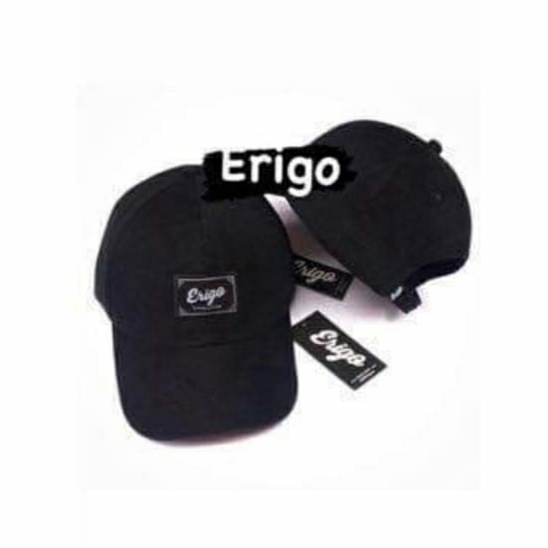 TERMURAH topi distro erigo unisex penambah aura/realpict/bisa COD