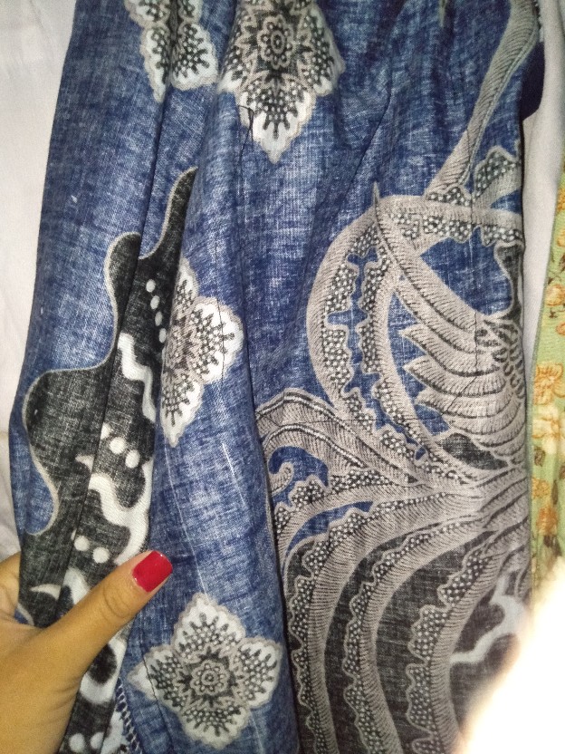 Size M L Xl Dan Xxl Bswart Batik Hrb026 Kenongo Padi Pekalongan Batik