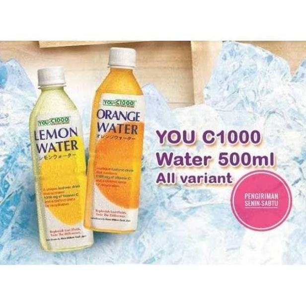 

you c 1000 orange and lemon water | Minuman