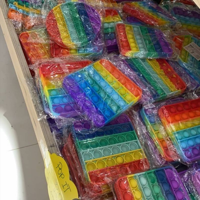 Pop It Mainan Anak Toys Bubble Kids Mainan Pop it Murah Rainbow Pop murah-2