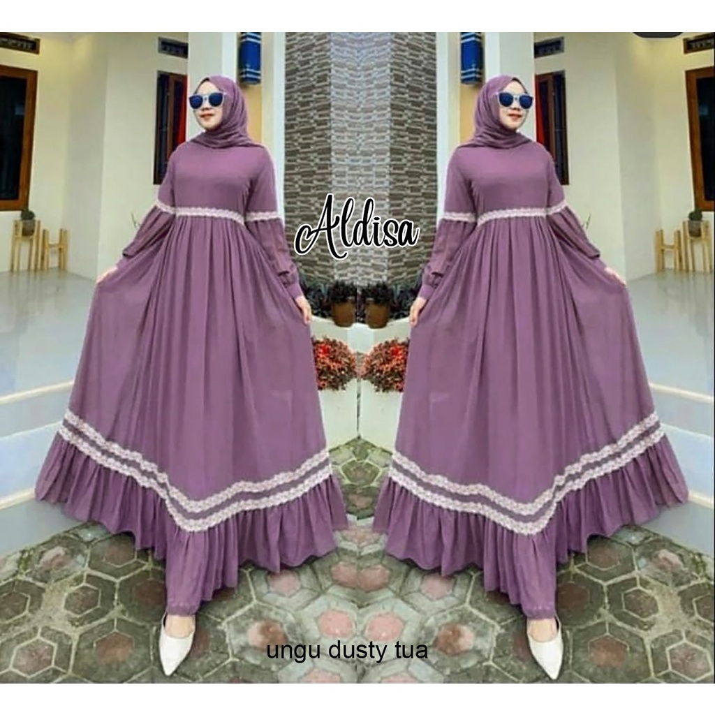 GAMIS SIMPLE KONDANGAN ALDISSA BAHAN PREMIUM