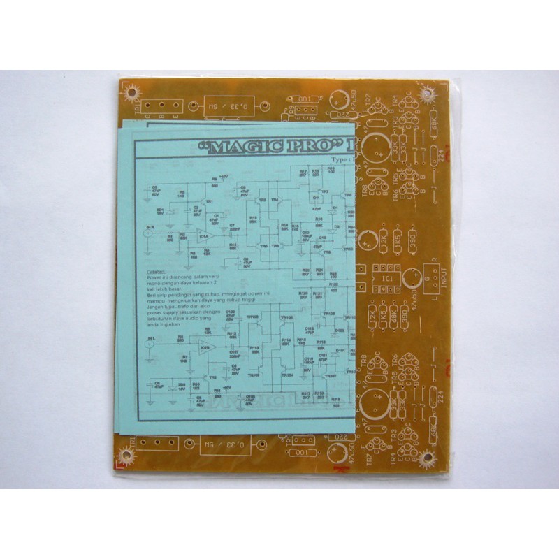 Jual Pcb Magic Pro Power Sound B500a2 Belt Shopee Indonesia