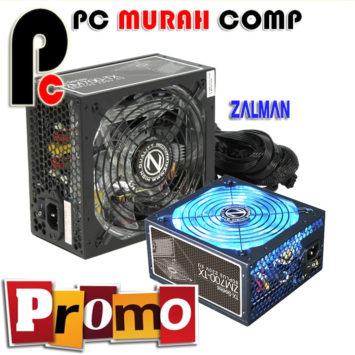 PROMO Power Supply PSU GAMING ZALMAN 700 Watt 80 Plus