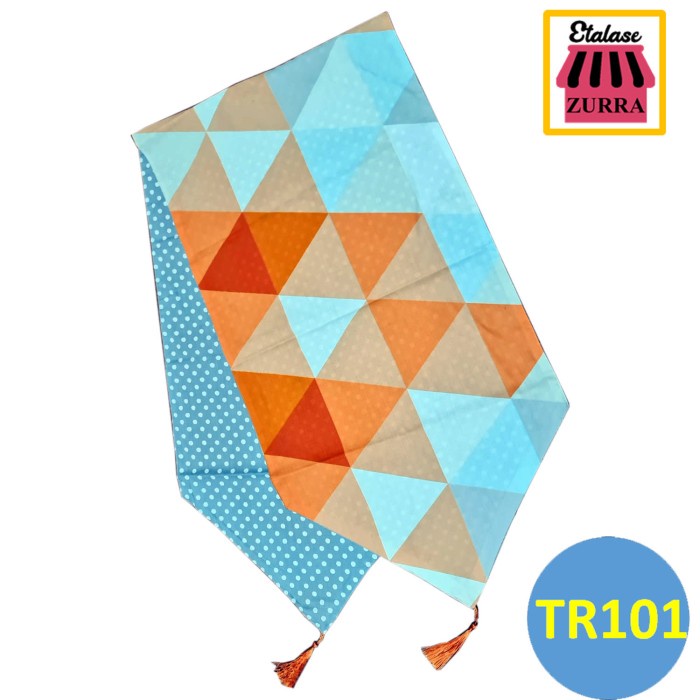 Taplak Meja / Table Runner 2 Sisi Motif 150Cm X 38 Cm - Tr101 On Sale