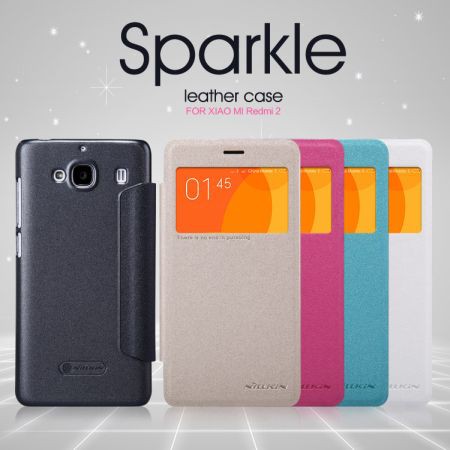 Leather Flip Case Nillkin Sparkle - Xiaomi Redmi 2/2S