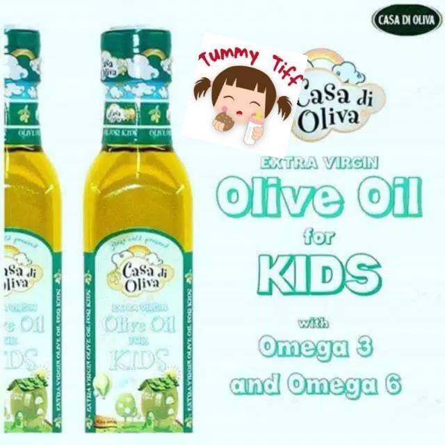 EVOO (extra virgin olive oil) CASA DI OLIVA Casa di olivia for Kids mpasi Minyak Zaitun Minyak MPASI / BB Booster MPASI / CCO / VCO Lemak MPASI Minyak Bayi Lemak Tambahan Lemak Lemak Mpasi Lemak Bayi