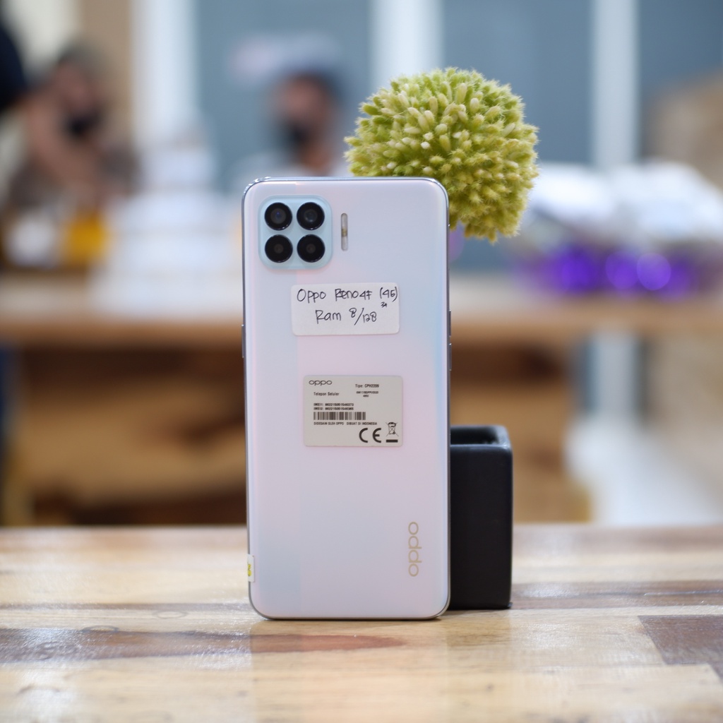 Oppo Reno 4F Fullset - Hp Bekas Second