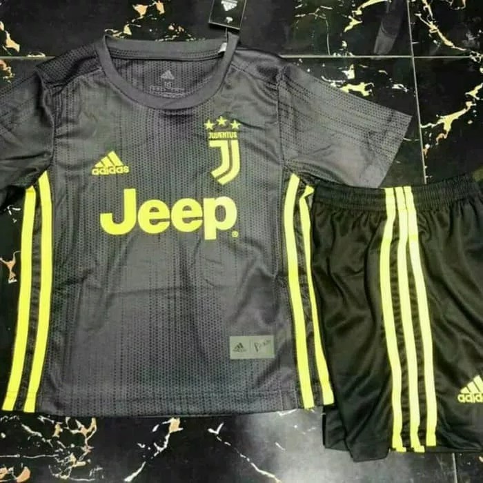 PROMO JERSEY BOLA KIDS / ANAK JUVENTUS 3RD OFFICIAL 2018-2019 GRADE ORI TERBARU