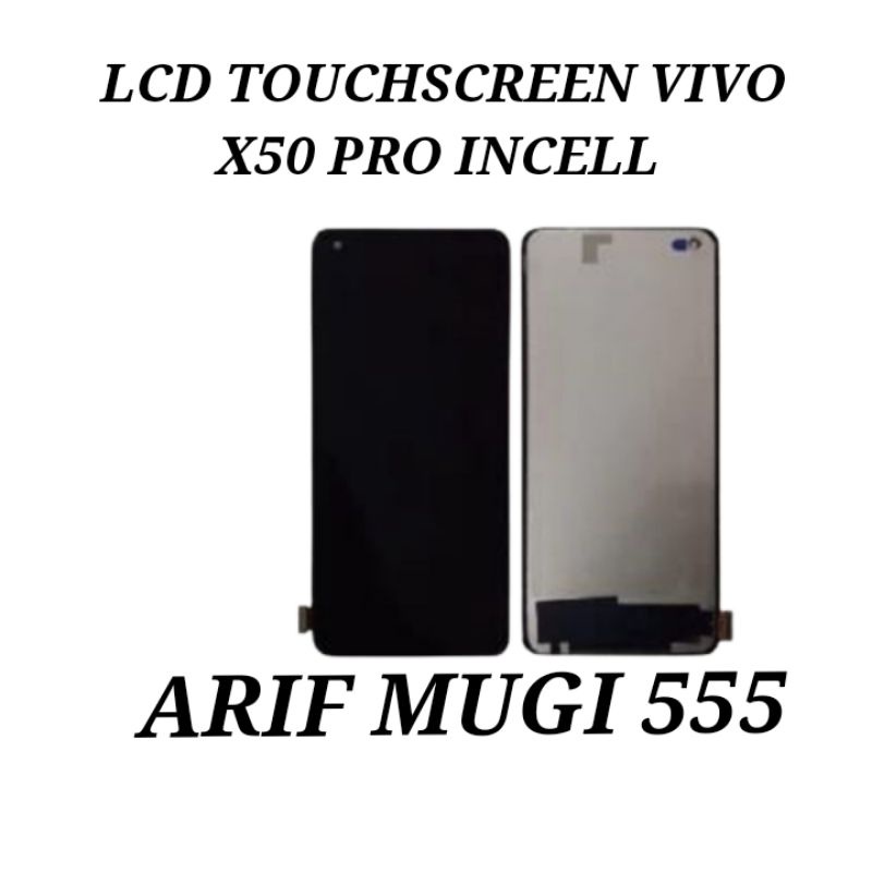 Lcd Fullset Touchscreen Vivo X50 Pro Incell Original
