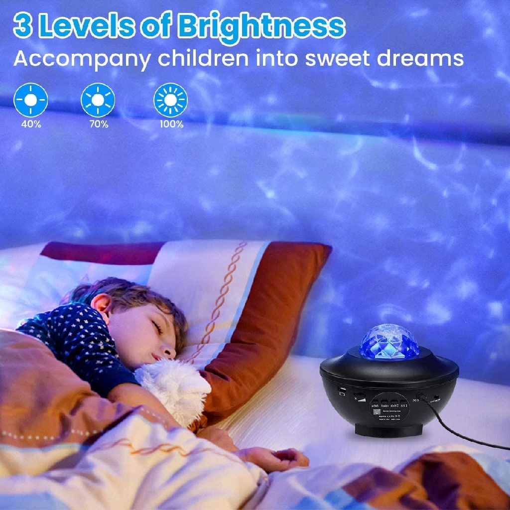 Magic Starry Projection LED RGB Lamp Night Light - Lampu Hias Dekorasi