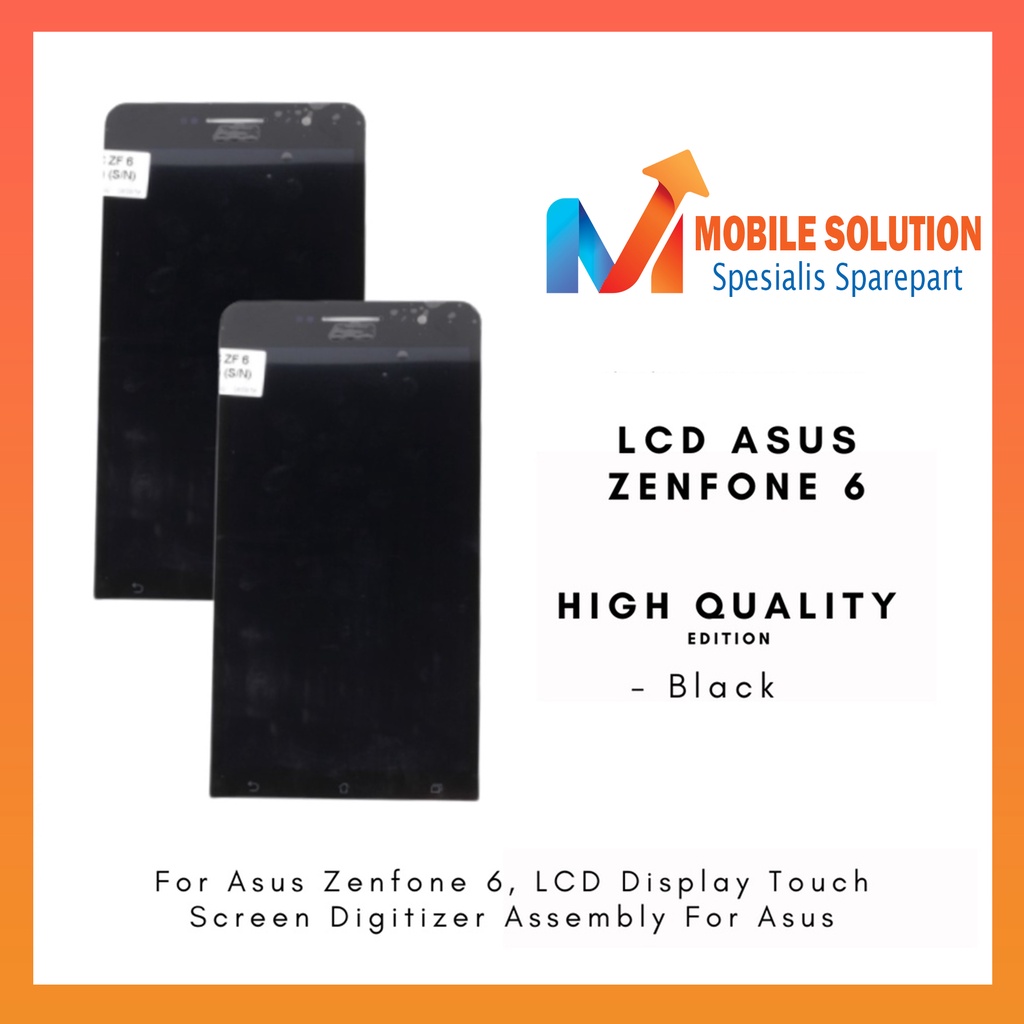 Grosir LCD Asus Zenfone 6 ORIGINAL 100% Fullset Touchscreen Garansi 1 Bulan + Packing / Bubbel