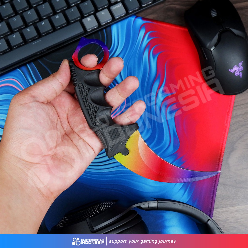 Premium Karambit Knife Fade || CSGO Counter Strike Knive Case Pisau