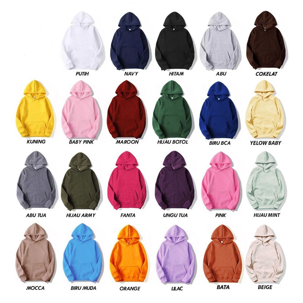 Sweater Hoodie Couple / Jaket pasangan COUPLEGAP Unisex Bahan Fleece Premium