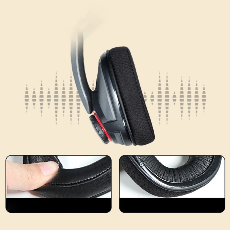 Bt Lebih Tebal Earpad forGSP300 301 302 303 Headphone Prop Pengganti Mudah Dipasang