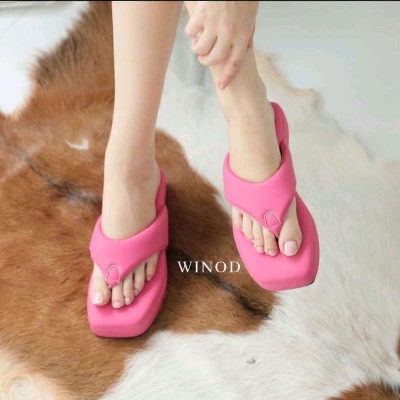 ABBUSHOES Bk 16 flip pop sepon super jepit malvin 5cm