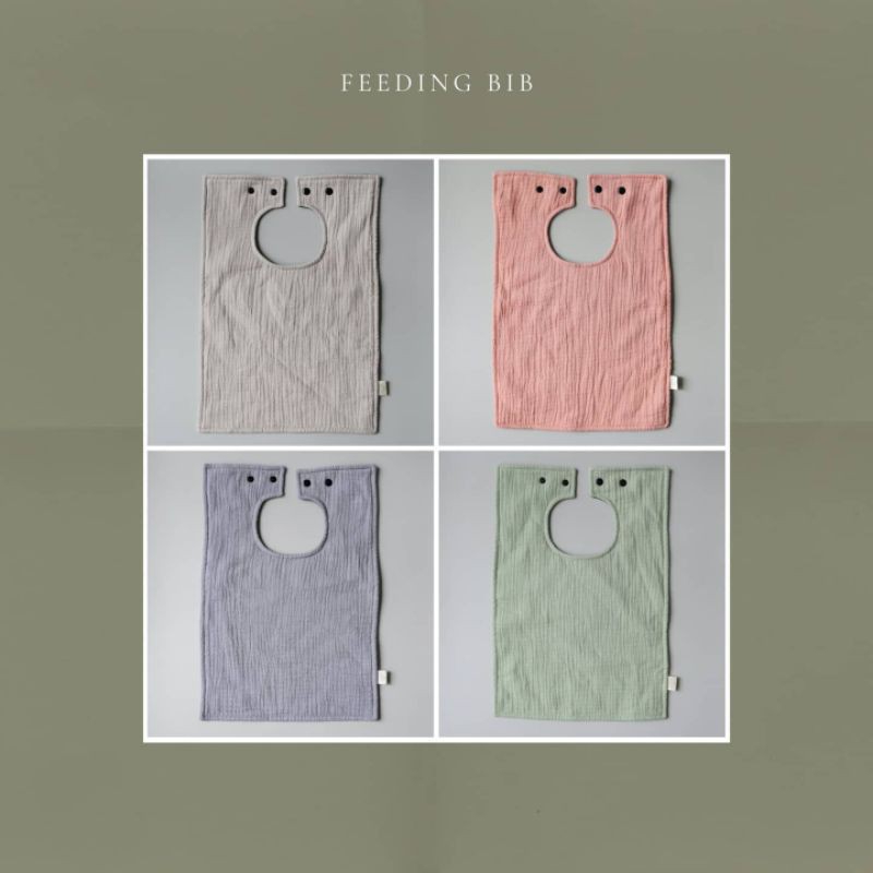 Mellow Feeding Baby Bib / Celemek Anak
