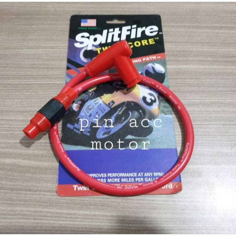 Cangklong Busi Cangkong Tutup Kop Busi Kabel Splitfire Beat Vario Mio Sporty Spacy100% sesuai iklan