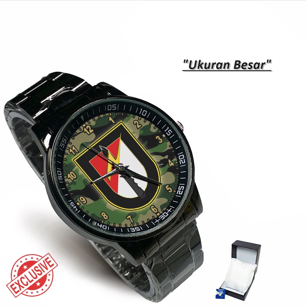 Jam Tangan Rantai Couple TNI AD RAIDER 06 (Special)