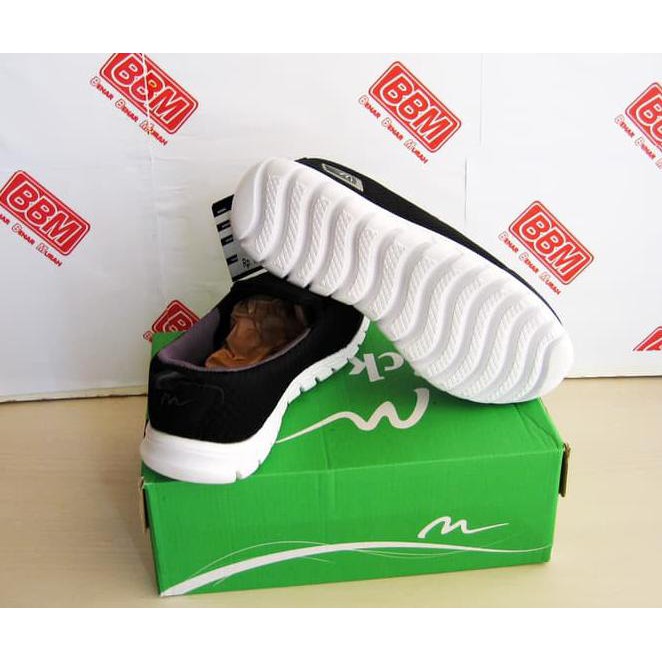 NEW ARDILES MICKELSON LIVVI - SEPATU WANITA SANTAI SEKOLAH KERJA - HITAM, 38 FREE ONGKIR