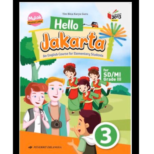 Hello Jakarta Kelas 3 Sd Mi Bahasa Inggris Shopee Indonesia