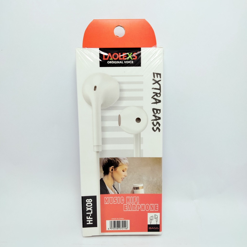 Earphone Extra Bass Laolexs HF LX08 Headset Gaming
