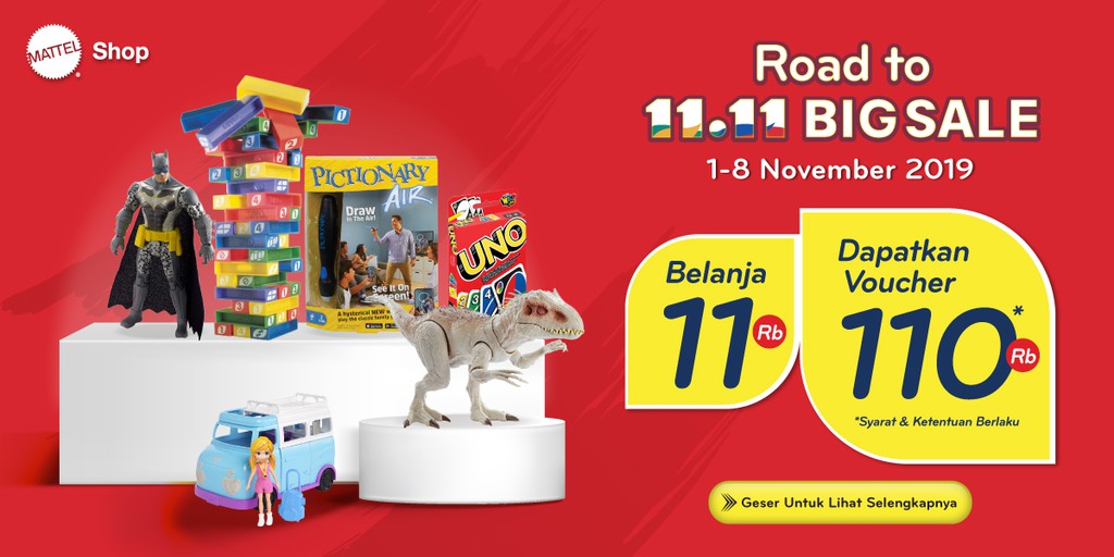 Toko Online Mattel Official Shop | Shopee Indonesia