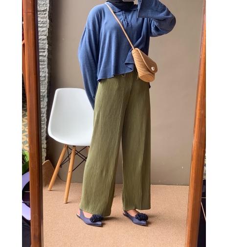 SBY.22Jn22в– Zara kulot atau Kulot Plisket Lidi