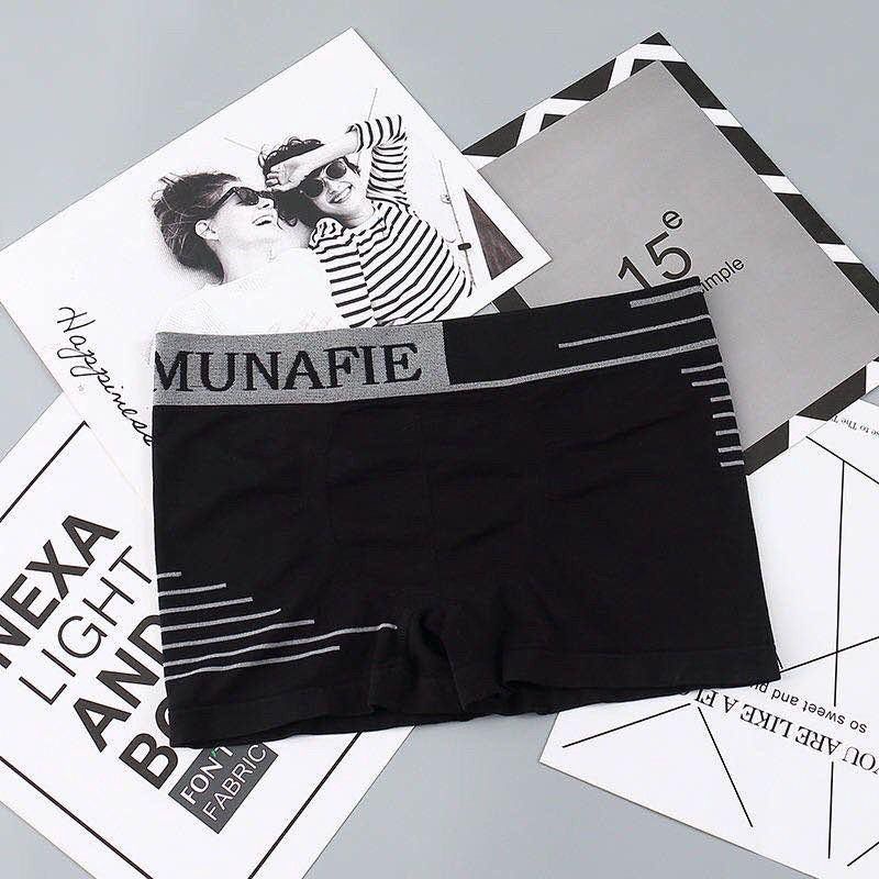 [ LINGERIE MASTER ] - (C-29) BOXER Pria munafie Kolor CD Celana Dalam Underwear Man Daleman Cowok-C-29 Hitam