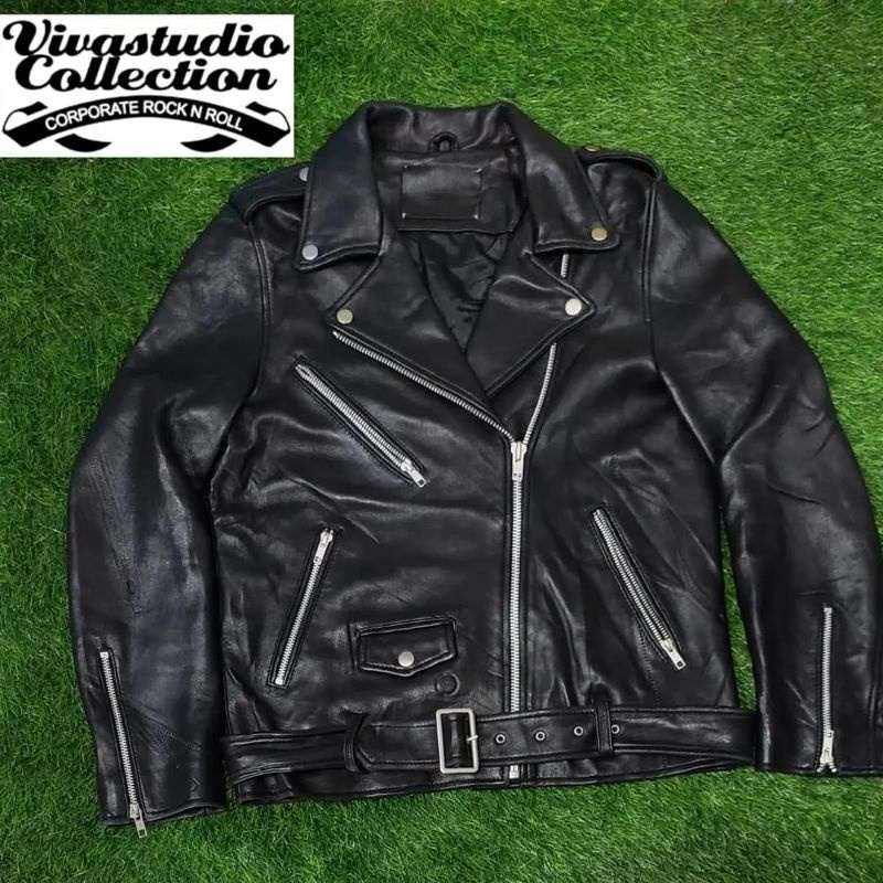 LEATHER JACKET VIVASTUDIO COLLECTION