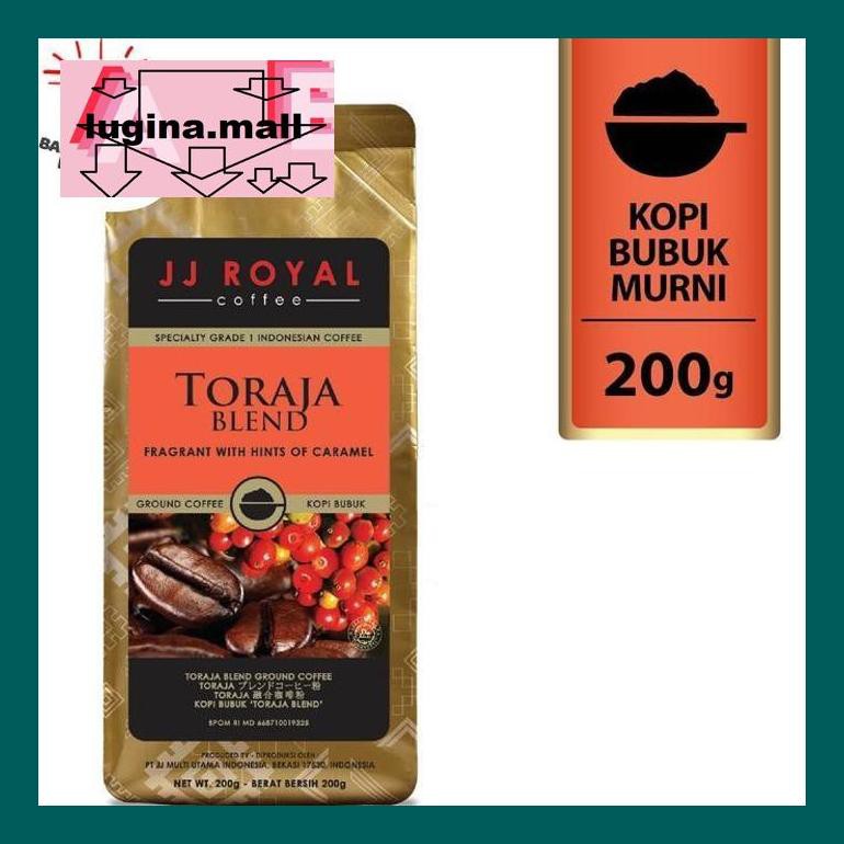 

Koptlu50G Coffee/Kopi Jj Royal Toraja Blend Ground Bag 200G Lud5Sc