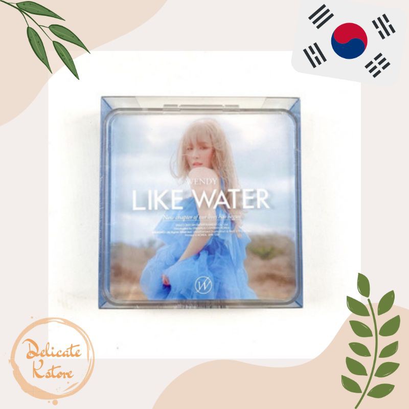 [READY] WENDY 1st Mini album - Like Water (Case Ver.) + Poster