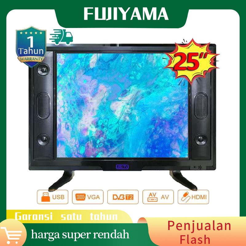 *Fujiyama*  Digital TV LED TV 25 INCH HD Ready FHD TV  Monitor Pc/Gaming/Komputer TV  Murah TV