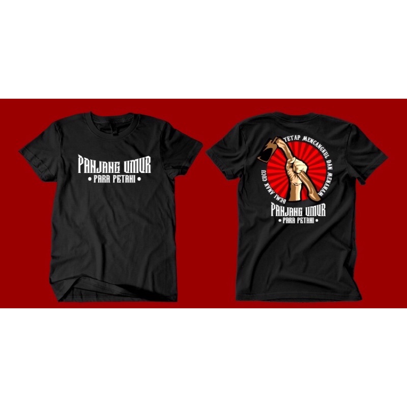 KAOS PETANI // kaos panjang umur para petani vol.1