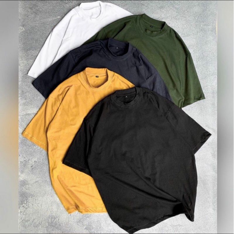 Baju kaos polos atasan pria wanita / baju kaus distro