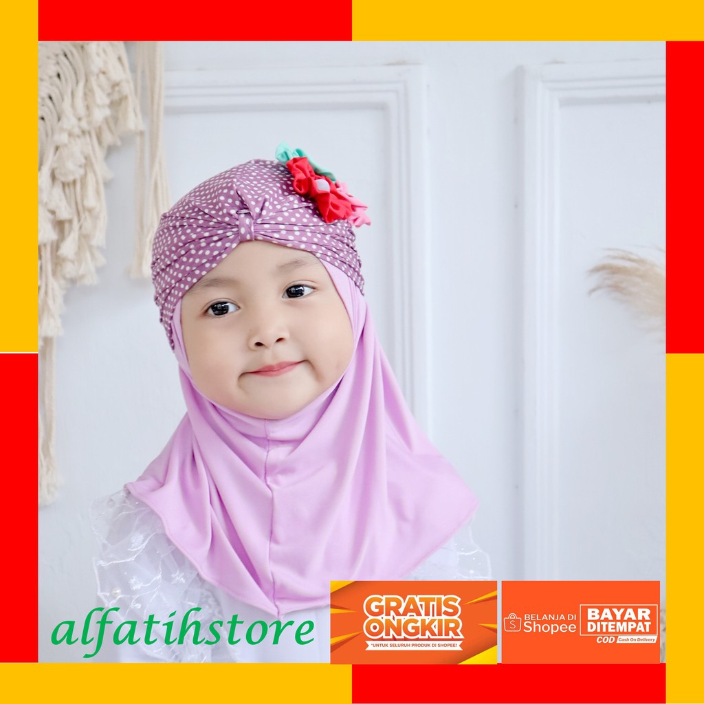 TOP PRODUK JILBAB ANAK TURBAN COMBI / JILBAB ANAK LUCU / HIJAB ANAK MURAH / KERUDUNG ANAK PEREMPUAN KERUDUNG ANAK BAYI PEREMPUAN JILBAB ANAK 2 TAHUN HIJAB ANAK BAYI TERBARU