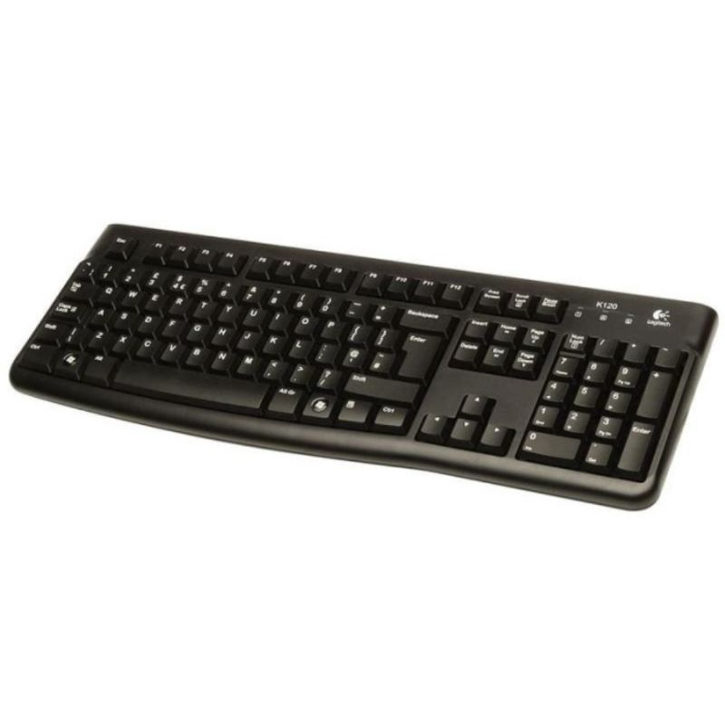 Keyboard USB Logitech K120 Original Garansi Resmi 1 Tahun