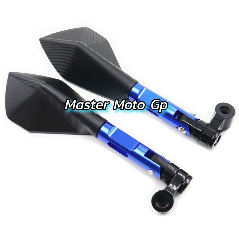 Spion tomok V5 Universal All motor Spion Fairing tomok V5 Cermin biru - anti silau Spion V5 full Cnc Nmax Pcx aerox xmax Vario Beat vixion Fazzio scoopy Xeon Cbr