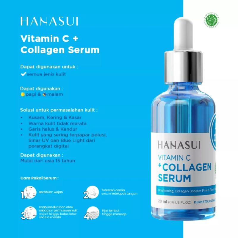 hanasui vitamin c   collagen serum 20ml