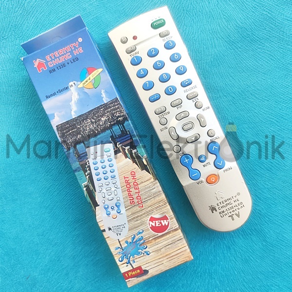 Remot Remote TV Tabung LCD LED Multi Universal Chung He - Remot TV Semua merk - Remot TV Multi