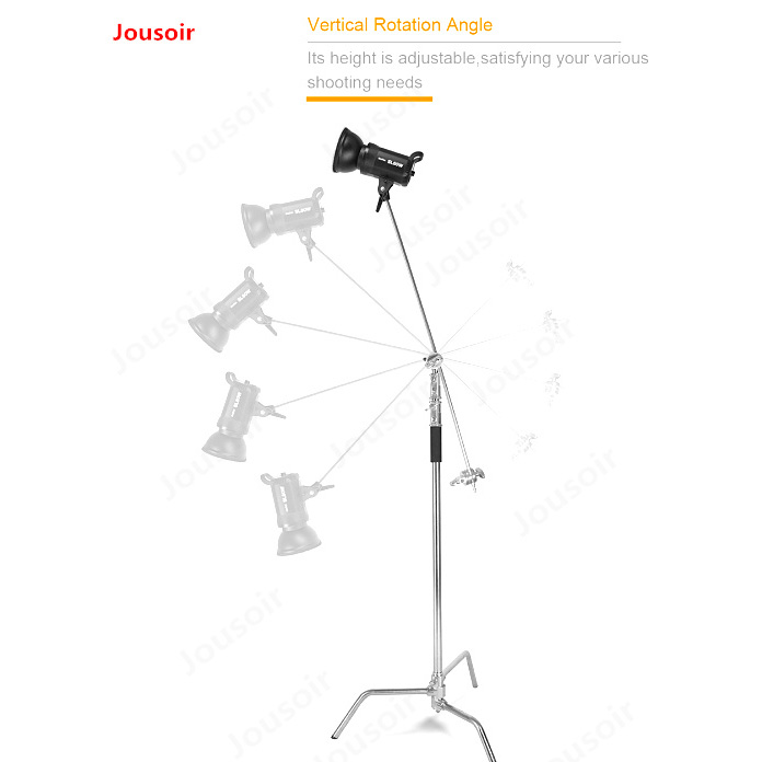 Light Stand Tripod Studio 130 cm with Arm - CD-50