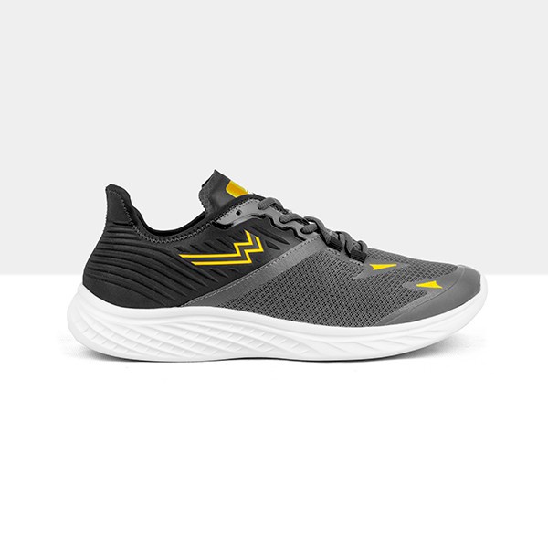 Athletica Official Shop - Flash Ghost Black Grey Pine | Sepatu Running - 40